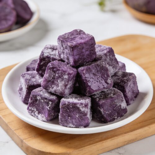 IQF Frozen Purple Sweet Potato Chunks