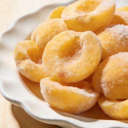 IQF Frozen Yellow Peach